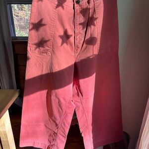 Lou & Grey Pink Wide-Leg Pants